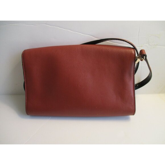 *Kate Spade Brown Cognac Leather Envelope Crossbody Bag - Picture 2 of 12